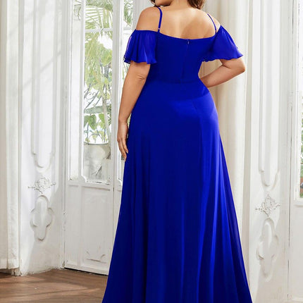 Saoirse | Cold-Shoulder Floor-Length Bridesmaid Dress