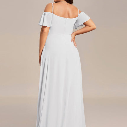 Saoirse | Cold-Shoulder Floor-Length Bridesmaid Dress