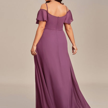 Saoirse | Cold-Shoulder Floor-Length Bridesmaid Dress