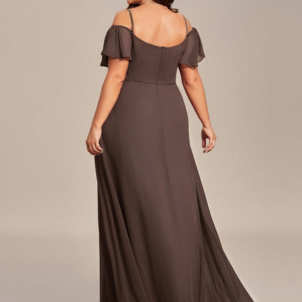 Saoirse | Cold-Shoulder Floor-Length Bridesmaid Dress