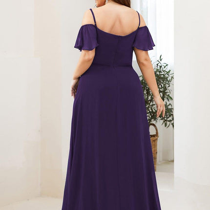 Saoirse | Cold-Shoulder Floor-Length Bridesmaid Dress