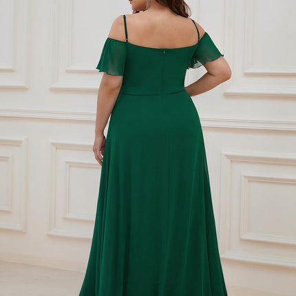 Saoirse | Cold-Shoulder Floor-Length Bridesmaid Dress
