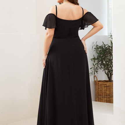 Saoirse | Cold-Shoulder Floor-Length Bridesmaid Dress