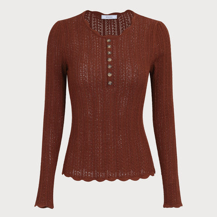 Sapphire | Slim Fit Round Neck Sweater