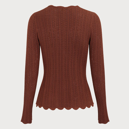 Sapphire | Slim Fit Round Neck Sweater