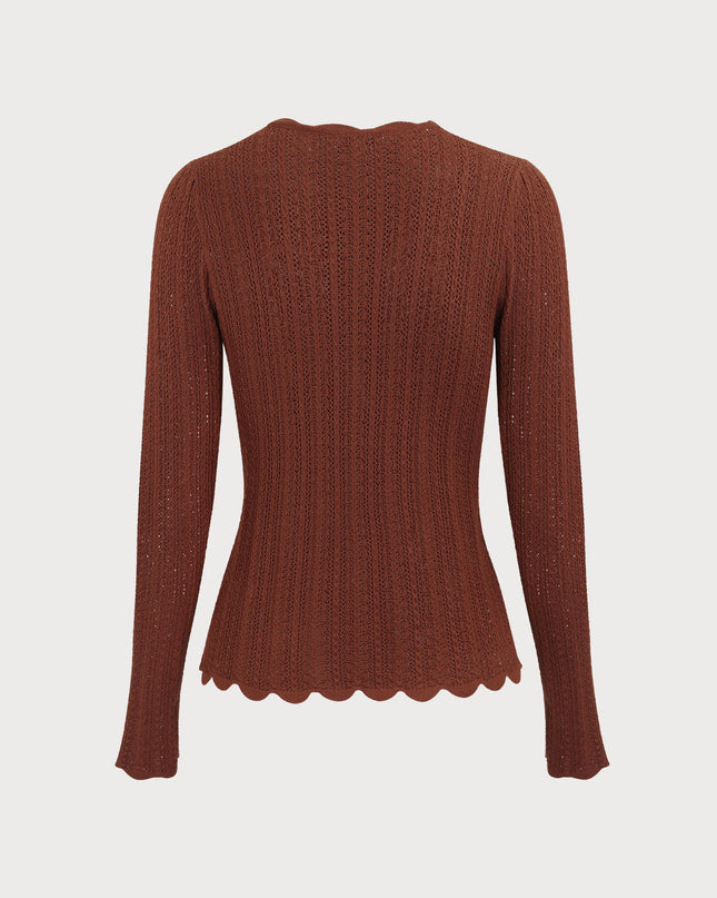 Sapphire | Slim Fit Round Neck Sweater