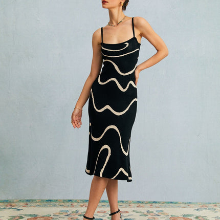 Sonia | Bodycon Sleeveless Wedding Guest Midi Dress