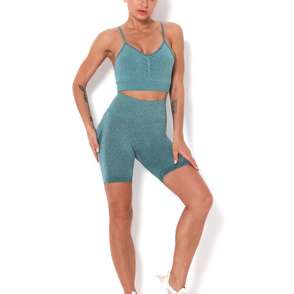 Apex | Seamless Shorts for Women – Empower Your Workout - Teal