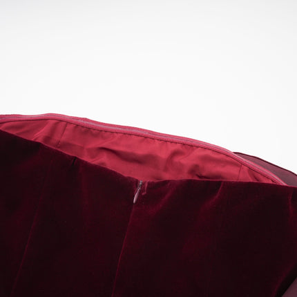 Ximena | Off Shoulder Velvet Floral Appliqué Maxi Dress