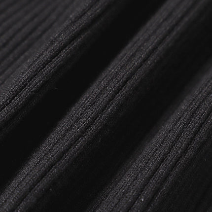 Zoey | Slim Fit Colorblock Ribbed Knit Top